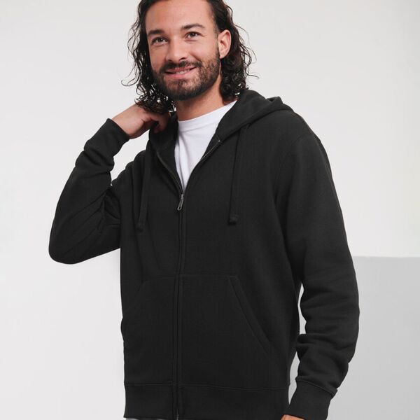 Russell Authentic zipped hooded sweat Thumbnail