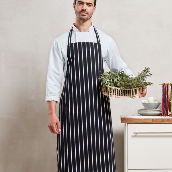 Premier Striped Bib Apron Thumbnail
